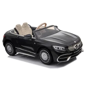 Masinuta electrica pentru copii Mercedes Nichiduta 90W Maybach S650 Cabriolet Black cu pornire la cheie