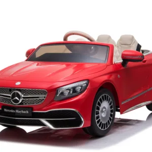 Masinuta electrica pentru copii Mercedes Nichiduta 90W Maybach S650 Cabriolet Red cu pornire la cheie