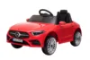 Masinuta electrica pentru copii Nichiduta Mercedes Benz CLS350 Red 60W cu scaun piele si roti eva