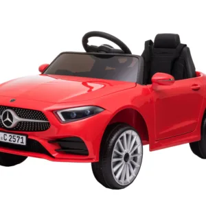 Masinuta electrica pentru copii Nichiduta Mercedes Benz CLS350 Red 60W cu scaun piele si roti eva