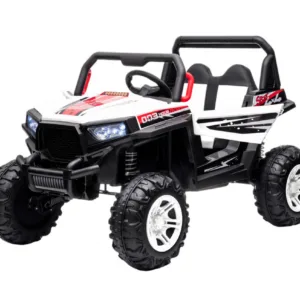 Masinuta electrica pentru copii Nichiduta Off Road 003 White 90W cu telecomanda