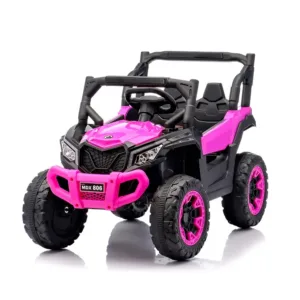 Masinuta electrica pentru copii Nichiduta Off Road Rose Red cu telecomanda 2.4G
