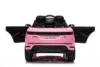 Masinuta electrica pentru copii Nichiduta Range Rover Pink 12V 70W cu scaun piele si roti EVA
