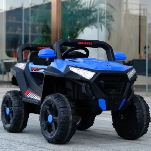 Masinuta electrica pentru copii Nichiduta Super Car Blue 12V 70W cu telecomanda