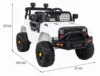 Masinuta electrica pentru copii Novokids Dark Knight Jeep PRO Alb