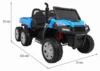 Masinuta electrica pentru copii Novokids Farmer Beast Buggy Albastru