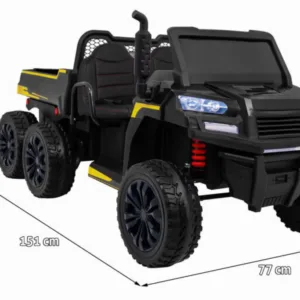 Masinuta electrica pentru copii Novokids Farmer Beast Buggy Negru