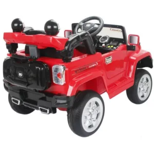 Masinuta electrica pentru copii Novokids Safari SUV Pro Rosu cu acumulator