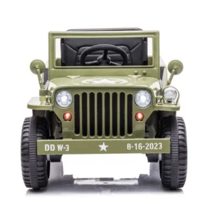 Masinuta electrica pentru copii Olive Green