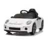 Masinuta electrica pentru copii Porsche RUF GT White cu licenta