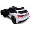 Masinuta electrica pentru copii R-Sport 70W cu telecomanda Audi RS6 alb