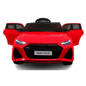 Masinuta electrica pentru copii R-Sport 70W cu telecomanda Audi RS6 rosu