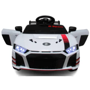 Masinuta electrica pentru copii R-Sport Cabrio A1 Alb 60W cu telecomanda si functie de balansare