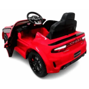 Masinuta electrica pentru copii SRT R-Sport Dodge 1-5 ani rosu 90W cu telecomanda