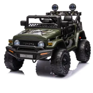 Masinuta electrica pentru copii Toyota FJ Cruiser Army 70W cu telecomanda