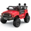 Masinuta electrica pentru copii Toyota FJ Cruiser Red 70W cu telecomanda