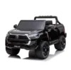 Masinuta electrica pentru copii Toyota Hilux Black 12V 90W cu scaun piele