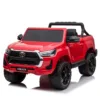 Masinuta electrica pentru copii Toyota Hilux Red 12V 90W cu scaun piele