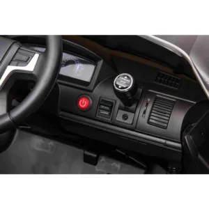Masinuta electrica pentru copii Toyota Landcruiser Red cu roti EVA