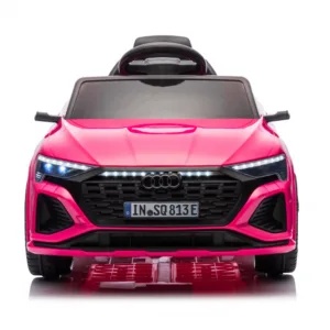 Masinuta electrica pentru copii cu licenta Audi SQ8 E-Tron 12V Pink