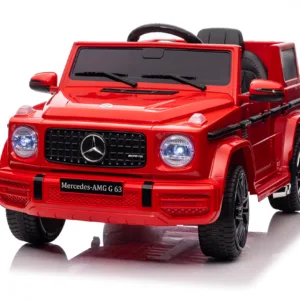 Masinuta electrica pentru copii cu licenta Mercedes Benz AMG G63 Red cu telecomanda 2.4G