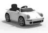 Masinuta electrica pentru copii cu licenta Porsche RUF CTR Alb Echipare Premium