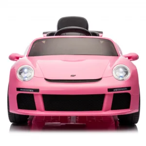 Masinuta electrica pentru copii cu licenta Porsche RUF-CTR3 Roz 12V