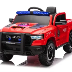 Masinuta electrica pentru mici pompieri DODGE RAM 1500 RHO 140W 12V 10Ah