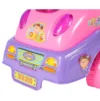 Masinuta fara pedale Ride-On Malplaycu Pink Butterfly cu 17 melodii