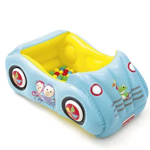 Masinuta gonflabila cu bile Bestway Fisher Price