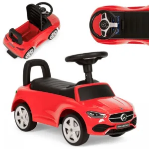 Masinuta pentru copii Ecotoys Mercedes C Class Rosu fara pedale