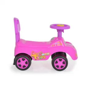 Masinuta pentru copii Moni Keep Riding Roz fara pedale