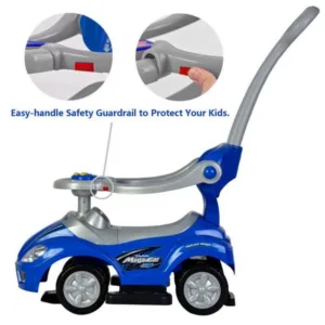 Masinuta pentru copii Novokids MegaCar Albastru Cu melodii