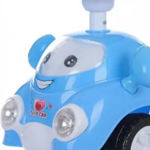 Masinuta pentru copii Novokids Super Happy Car Albastru fara pedale