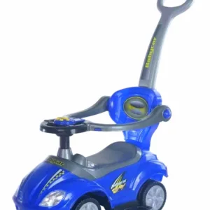 Masinuta pentru copii cu maner parental Piccolino Albastru regal