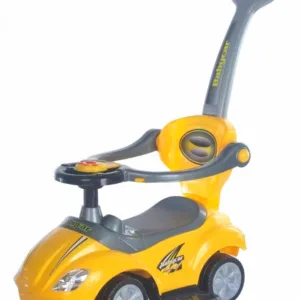 Masinuta pentru copii cu maner parental Piccolino Galbena