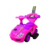 Masinuta pentru copii de impins R-Sport J9 Roz cu maner pentru ghidare de catre parinte