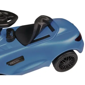 Masinuta pentru copii fara pedale Big Bobby Mercedes Benz AMG GT blue Roti cu roti robuste
