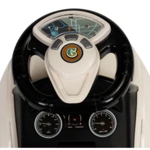Masinuta pentru copii fara pedale Ecotoys 613W alb