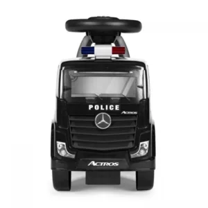Masinuta pentru copii fara pedale Ecotoys Mercedes Politie negru
