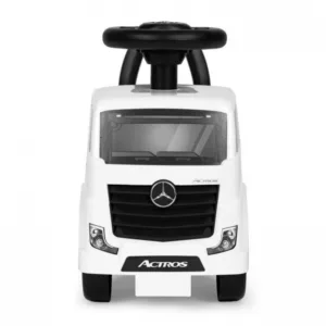 Masinuta pentru copii fara pedale Mercedes Camion alb