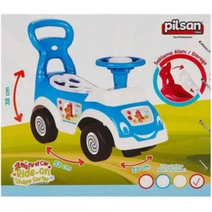 Masinuta pentru copii fara pedale Ride On Pilsan Shape Sorter Car Pink