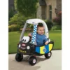 Masinuta pentru copii fara pedale de politie Little Tikes Cozy Coupe actionata cu picioarele