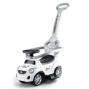 Masinuta ride-on pentru copii Funny Smile alba