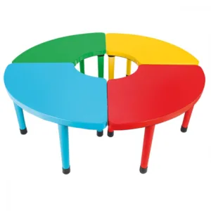 Masuta Pilsan cu inaltime reglabila Happy Table Yellow