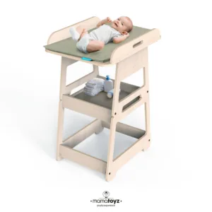 Masuta de infasat MamaToyz 2 in 1 transformabila in masuta de activitati