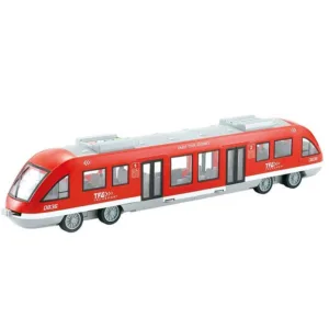 Metrou cu sunete si lumini Ocie City Service 1:16 Red