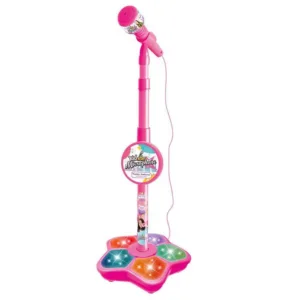 Microfon cu stativ Kid Star Pink
