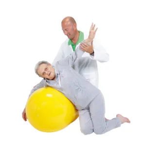 Minge aluna fizioterapeutica Physio galbena diametru 55 cm