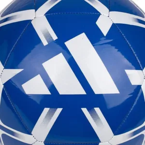 Minge de fotbal Adidas Starlancer albastru cu alb marimea 5